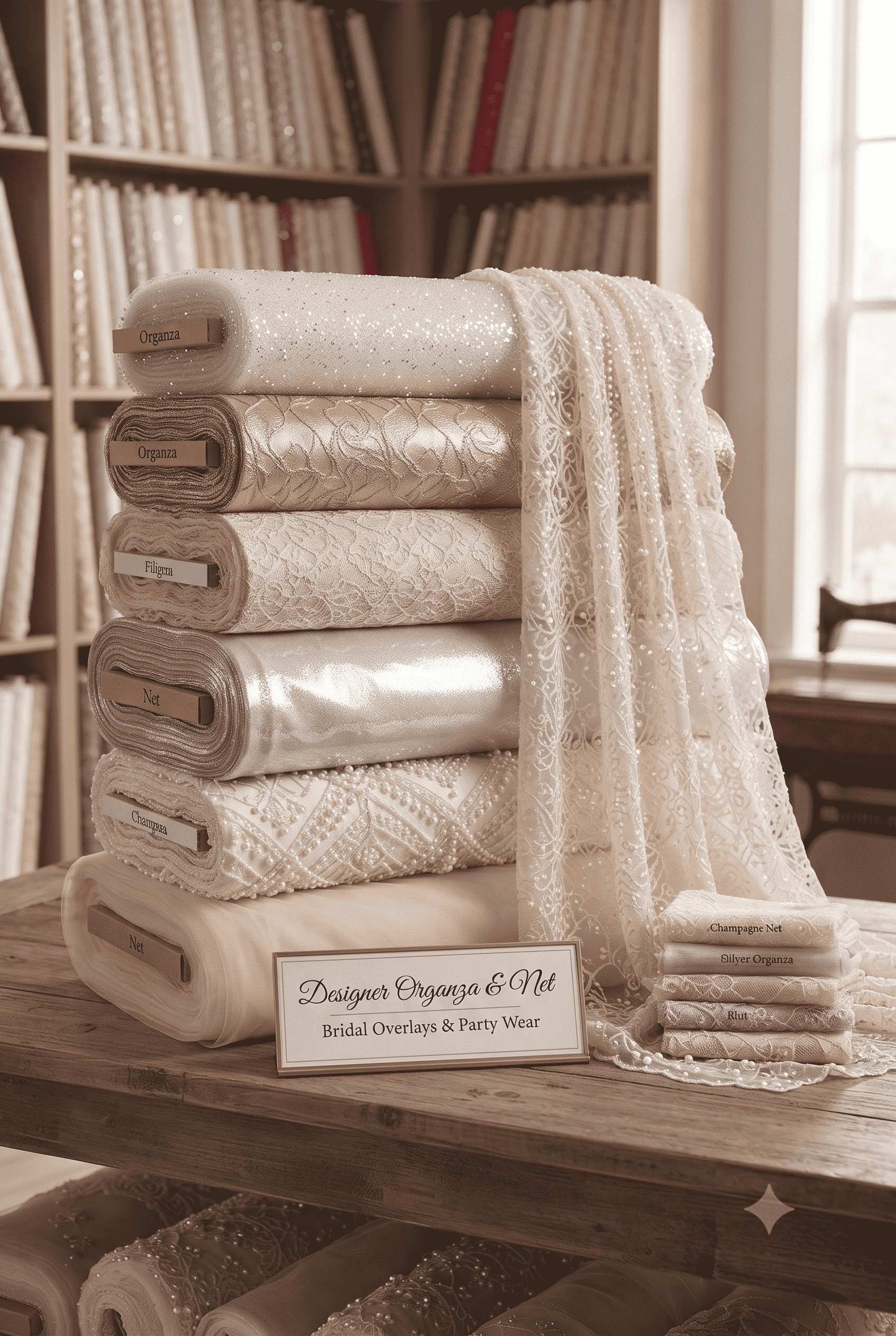 Designer Net & Organza