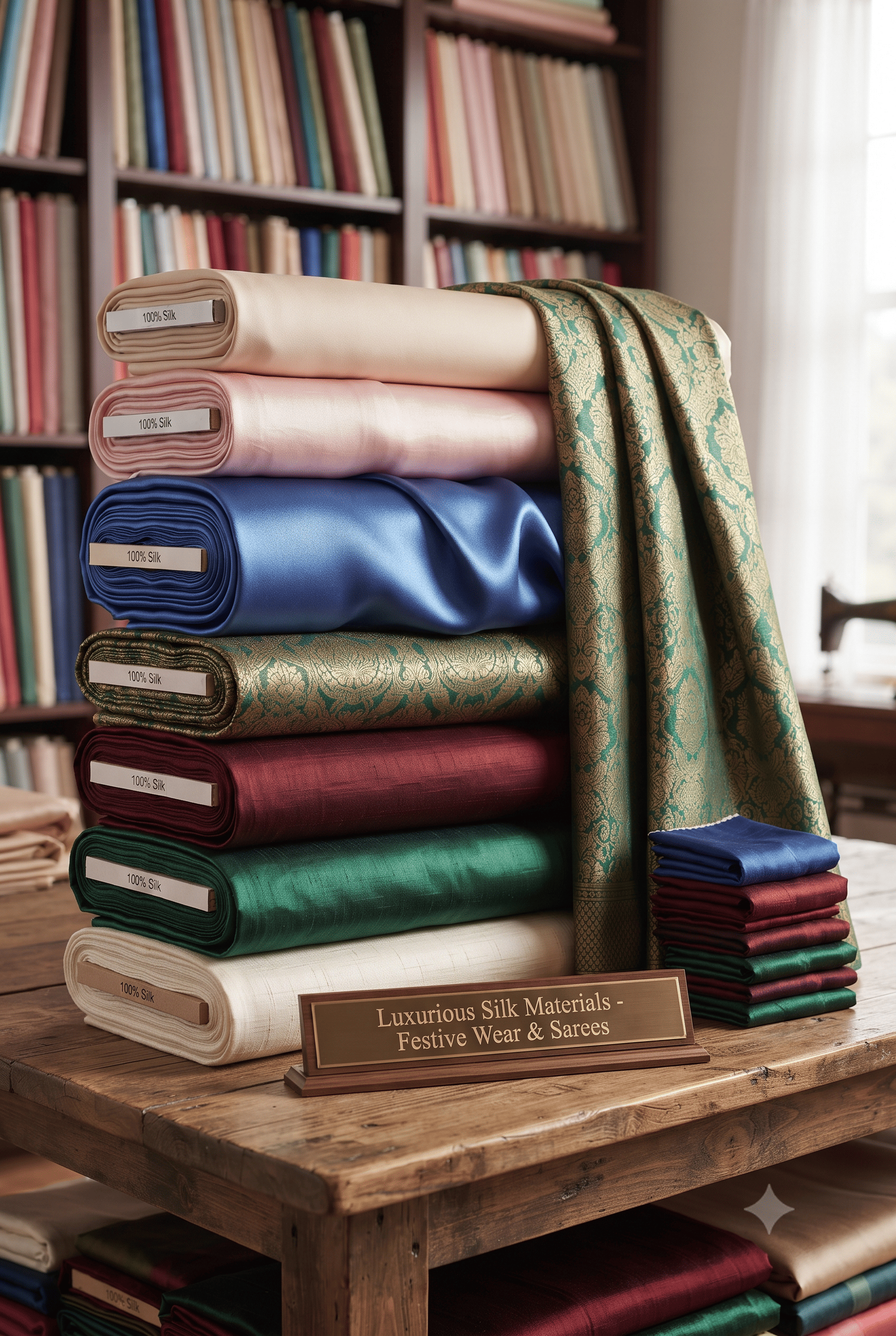 Luxurious Silk Materials