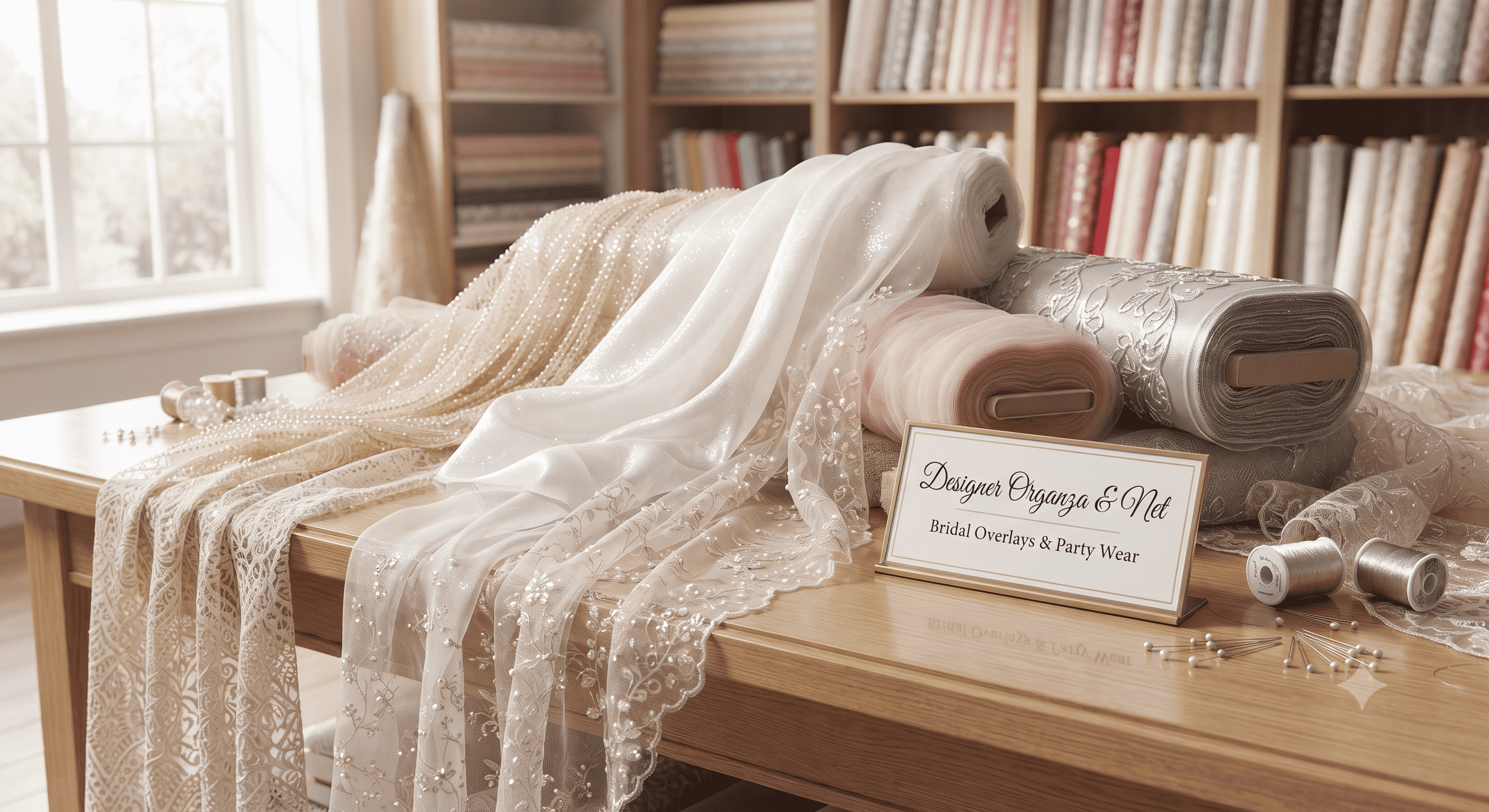 Designer Organza & Net