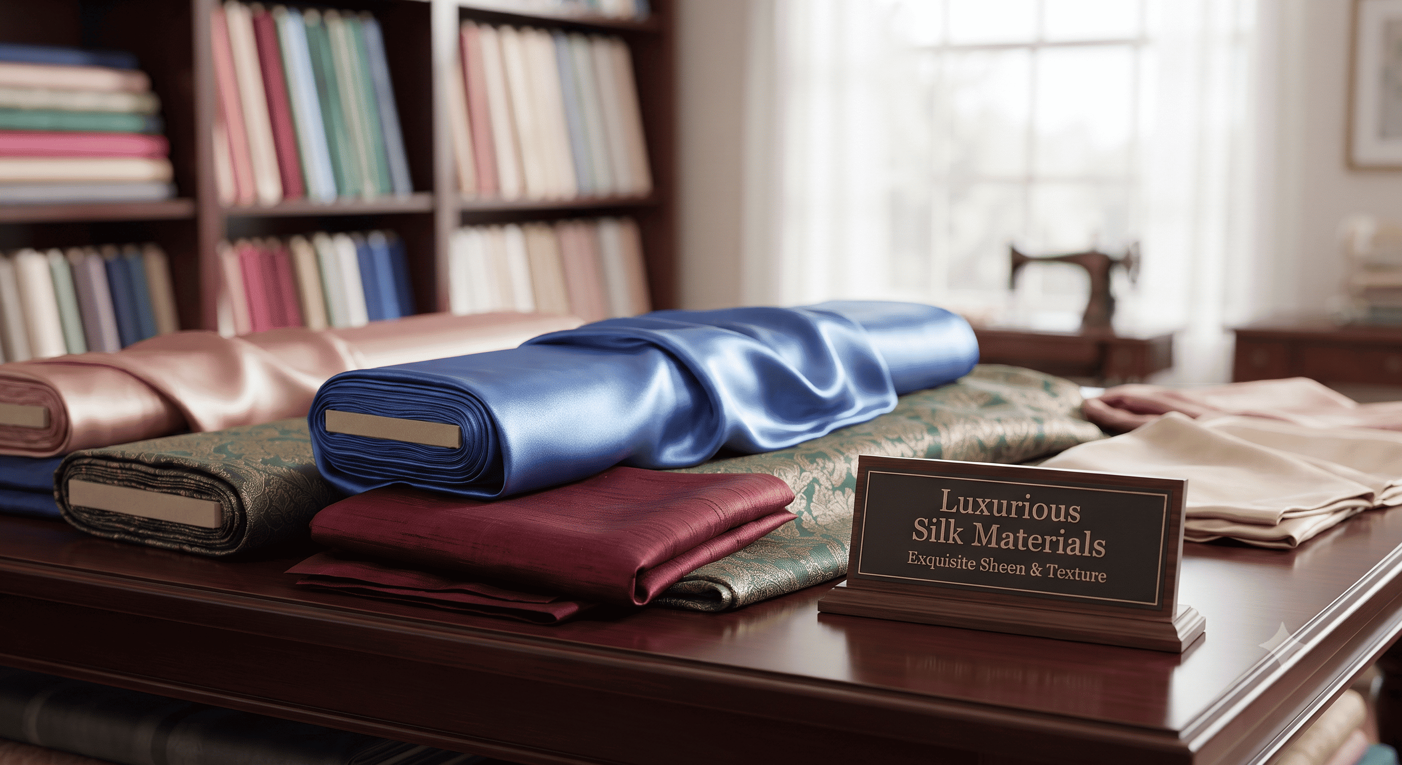Luxurious Silk Materials